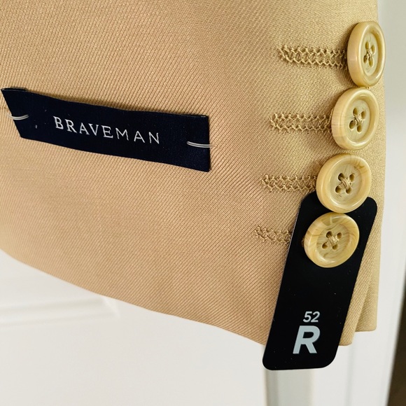 Bravemen Mens 2 Piece Suit Small 52L/46W new - Picture 6 of 7